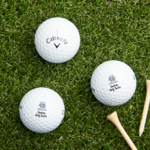 Custom Golf Balls, Gift For Dad Personalised Balls