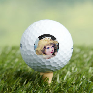 CUSTOM GOLF BALLS VINTAGE ANGEL XOXO