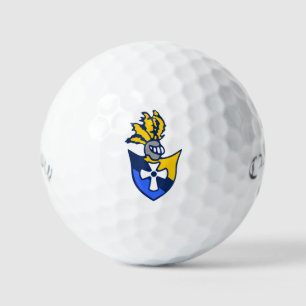 Custom Golf Balls w/ Tri-colour Crest