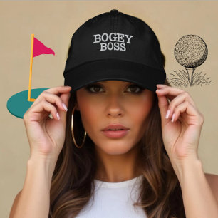 Custom Golf Boss Gift for Players Embroidered Hat