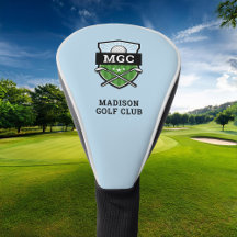 Custom Golf Club Crest Monogram