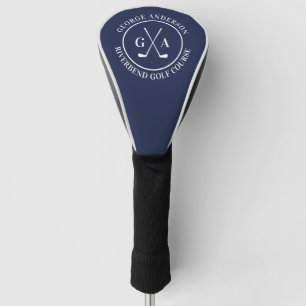 Custom Golf Club Headcover Personalised Monogram