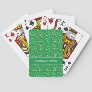 Custom Golf Club Playing Cards