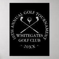 Custom Golf Club Tournament Sign