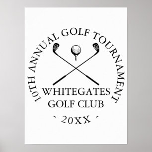 Custom Golf Club Tournament Sign