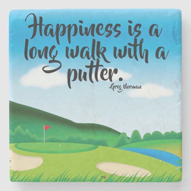 Custom Golf Coaster (Front)