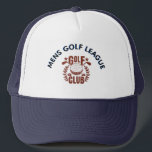 Custom Golf League Golf Club Logo   Trucker Hat<br><div class="desc">Great for your golf league or golf club as gifts / promotions / special for the members -- and functional and fun for the golfer. Add your information -- makes a great gift and just might even strike up a conversation on the golf course. If you have any design questions...</div>