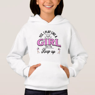 Custom Golf Play Like a girl Funny inspirational