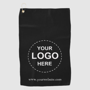 Custom Golf Towel with Business Logo 