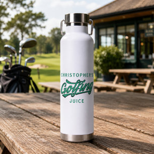 Custom Golfing Juice Water Bottle