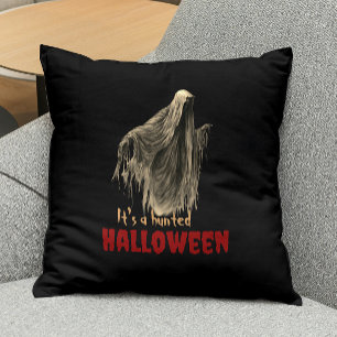 Custom Gothic Horror Creepy Ghost Halloween Party Cushion