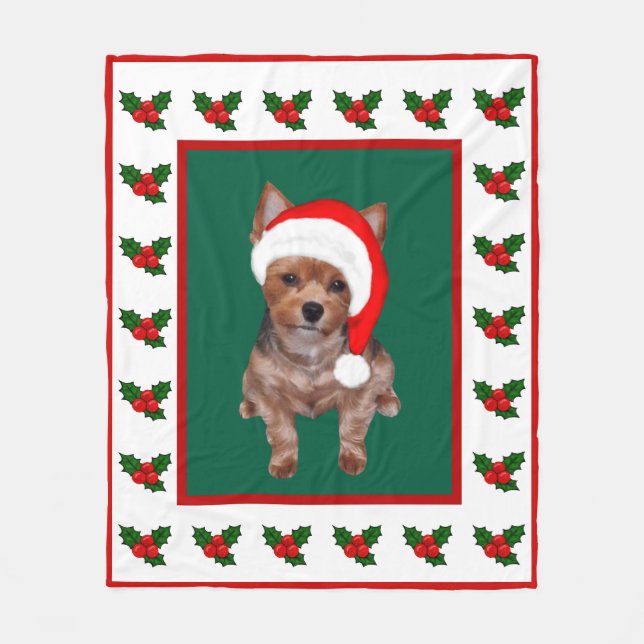 Custom Gracie Fleece Blanket (Front)