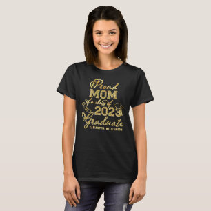 Custom Grad Name Proud Mum of a 2023 Graduate T-Shirt
