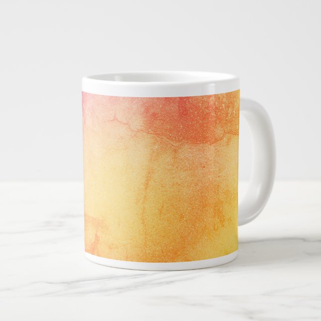 Custom Gradient Mug - Elegant Pink & Gold (Front Right)