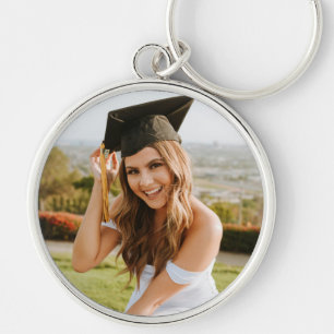 Custom Graduate Photo Key Ring