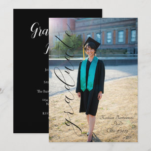 Custom Graduation Announcement & Party Invitation