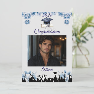 Custom Graduation Card | Add Your Own Photo & Name