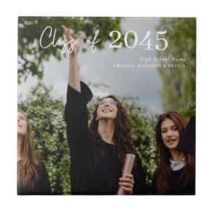 Custom Graduation Farewell Gift Photo Tile