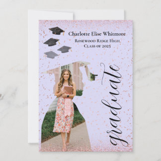 Custom Graduation Invitation and announcement card
