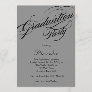 Custom Graduation Party Invitation