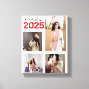 Custom Graduation Photo Canvas Print