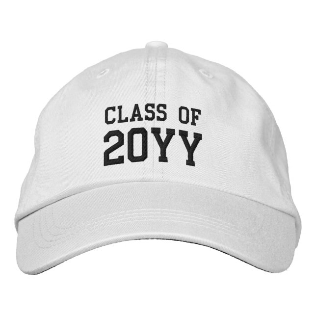 Custom Graduation School College Graduate Embroidered Hat (Front)
