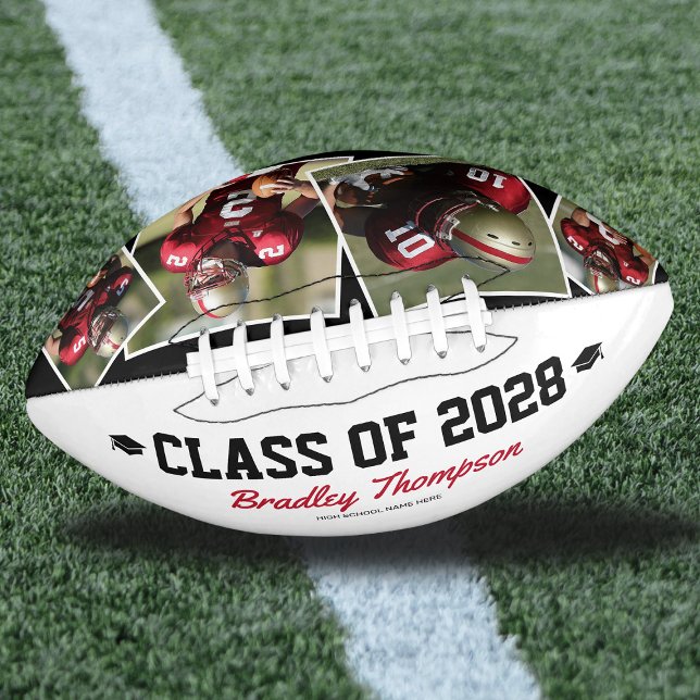 Custom Graduation Senior Photo American Football (Creator Uploaded)