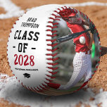 Custom Graduation Senior Photo Baseball<br><div class="desc">Congrats Grad! Show your appreciation with this personalised, one-of-a-kind graduation baseball gift. Complete with the grad’s name, the class year, the name of their school, and the saying, this unique gift will have them feeling extra special on their graduation day. You can even customise the gift with your own photos...</div>