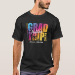 Custom Graduation Trip Group Matching T-Shirt<br><div class="desc">Celebrate in style with our Custom Graduation Trip Shirts 2025! Perfect for senior trips,  class vacations,  and grad squads. Personalise with a specific year,  name and destination for an unforgettable matching look on your big graduation getaway!</div>