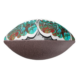 Custom Graffik Football by CABVASQUEZ American Football