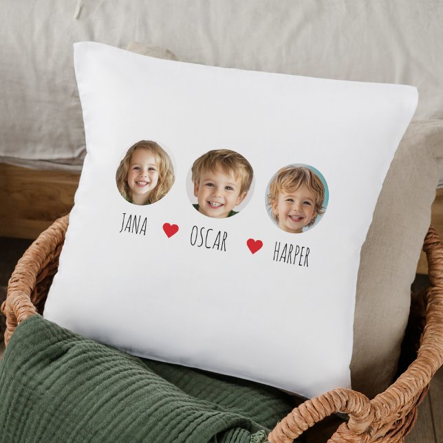 Custom Grandchild Face Pillow | Personalised Photo (Creator Uploaded)