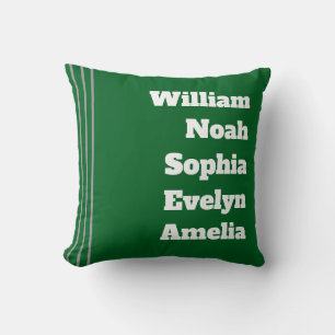 Custom Grandchildren Names Cushion