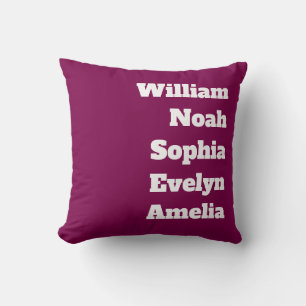 Custom Grandchildren Names Cushion