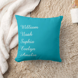 Custom Grandchildren Names Cushion