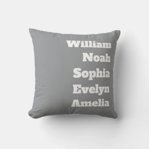 Custom Grandchildren Names Cushion