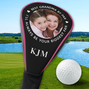 Custom GRANDMA Personalised Photo & Monogram Golf Head Cover