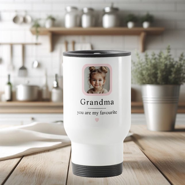 Custom Grandma Travel Mug | “You Are My Favourite” (Creator Uploaded)