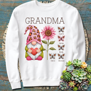 Custom Grandma With Kid Names, Mum and Grandma Sweatshirt
