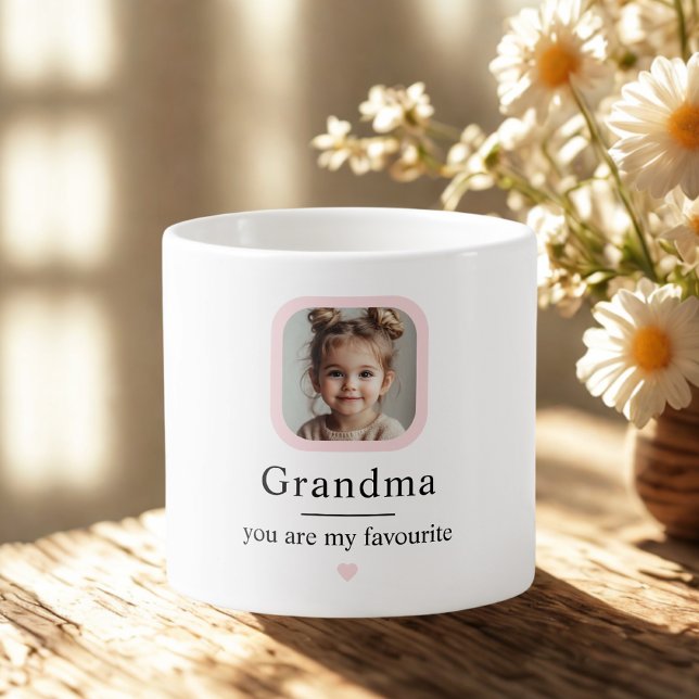 Custom Grandma  | “You Are My Favourite Gift Espresso Cup (Creator Uploaded)