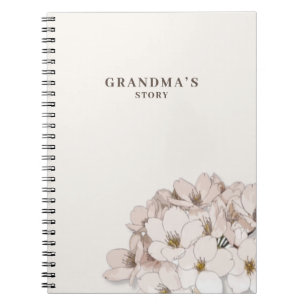 Custom grandmother journal 