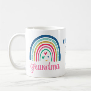 Custom Grandmother Rainbow Coffee Mug