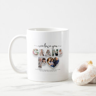 Custom Grandpa Collage Coffee Mug