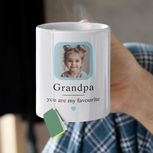 Custom Grandpa Mug   “You Are My Favourite” Gift
