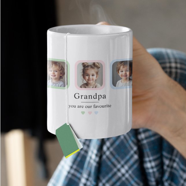 Custom Grandpa| “You Are Our Favourite” Gift Coffee Mug (Creator Uploaded)