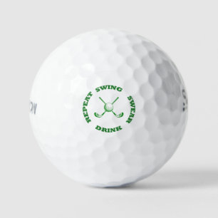 Custom Graphic Golf Balls, Golf Lover Gift Idea Golf Balls