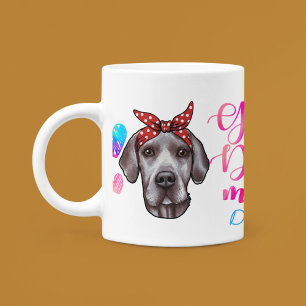 Custom Great Dane Mum Cute Mother's Day Dog Lover Coffee Mug