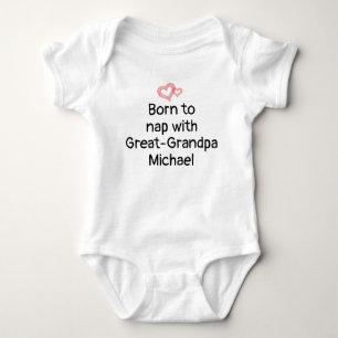 Custom Great-Grandpa Gift From Baby, Unisex Baby Bodysuit