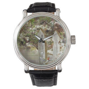 Custom Green Clock Watch
