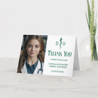 Custom Green Osteopathic Medical Doctor Photo