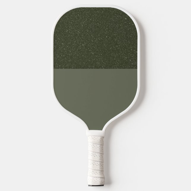 Custom Green Pickleball Paddle (Top Noise) (Front)